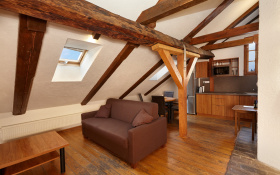 Podkrovní apartmán č. 6 – 60 m²